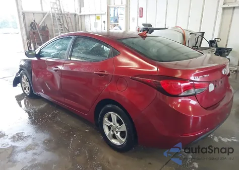 2014 Hyundai Elantra Se z USA, uszkodzony, nr VIN 5NPDH4AE9EH545801